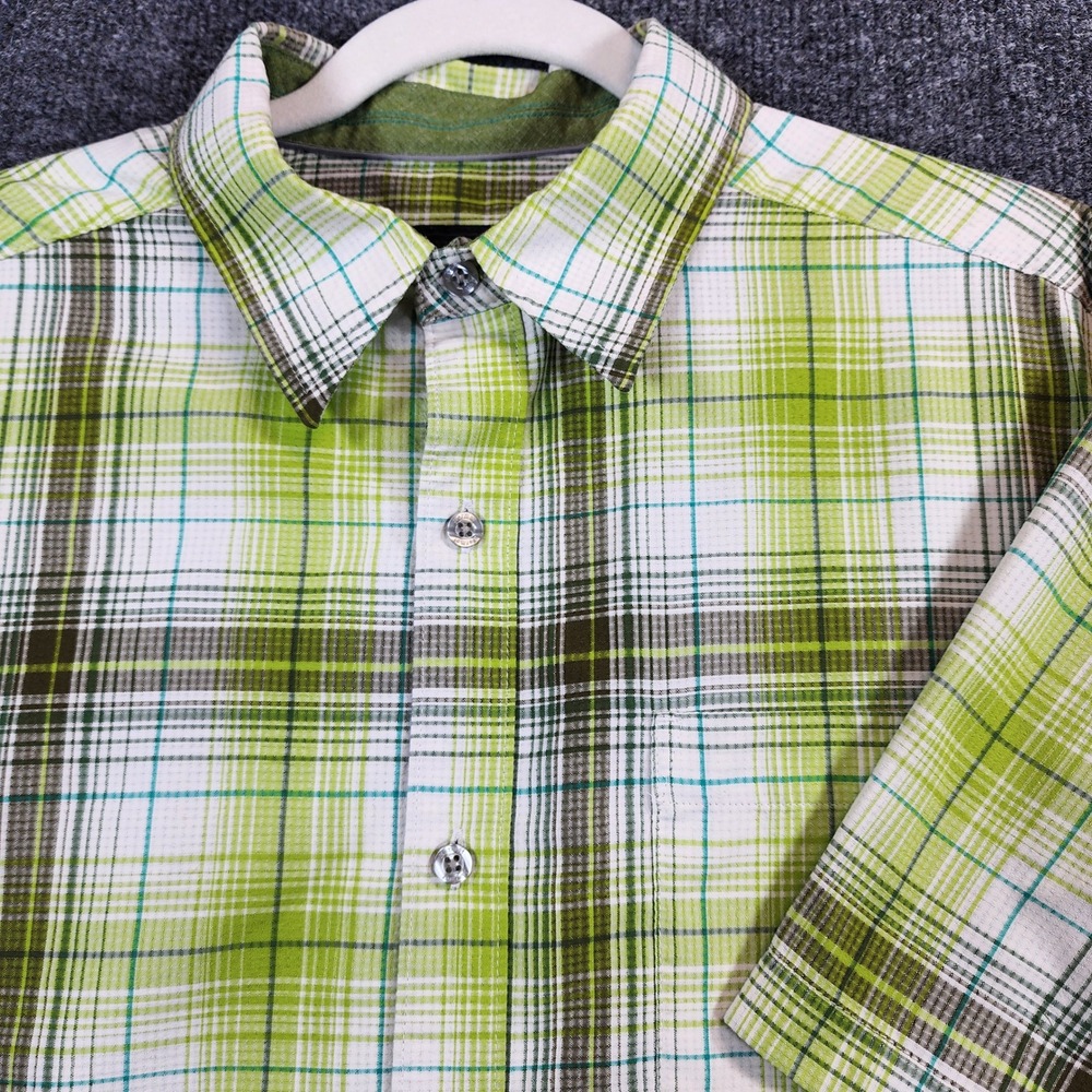 Marmot For Life Men Gorpcore Hiking Outdoor Plaid Travel Camp Shirt‎ Size M